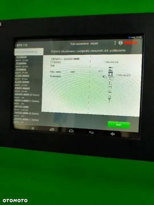 Eps 118 tester wtryskiwaczy Vdo ,0 683 803 119 - 6