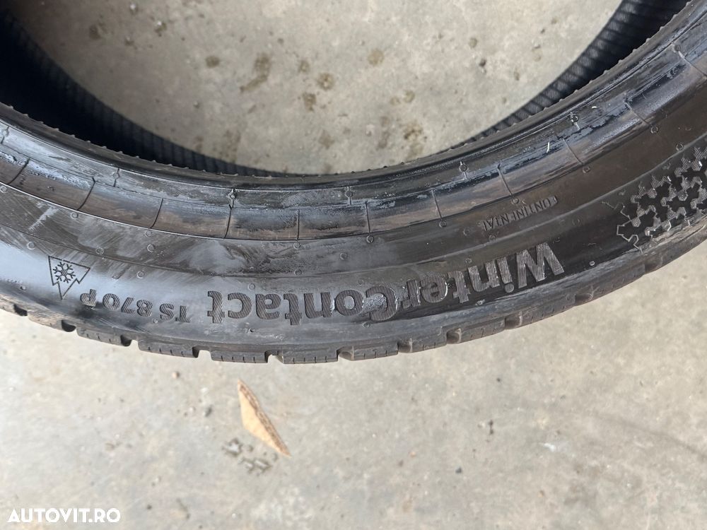 Vând 2 anvelope 255/40/21 continental de iarnă ca noi - 8