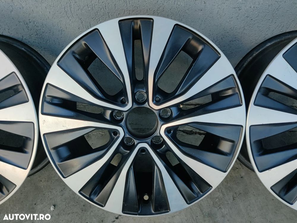 Jante R16" Negre Diamond Cut Mercedes Benz A W177 B W247 CLA X118 A177 A1774010000 - 4