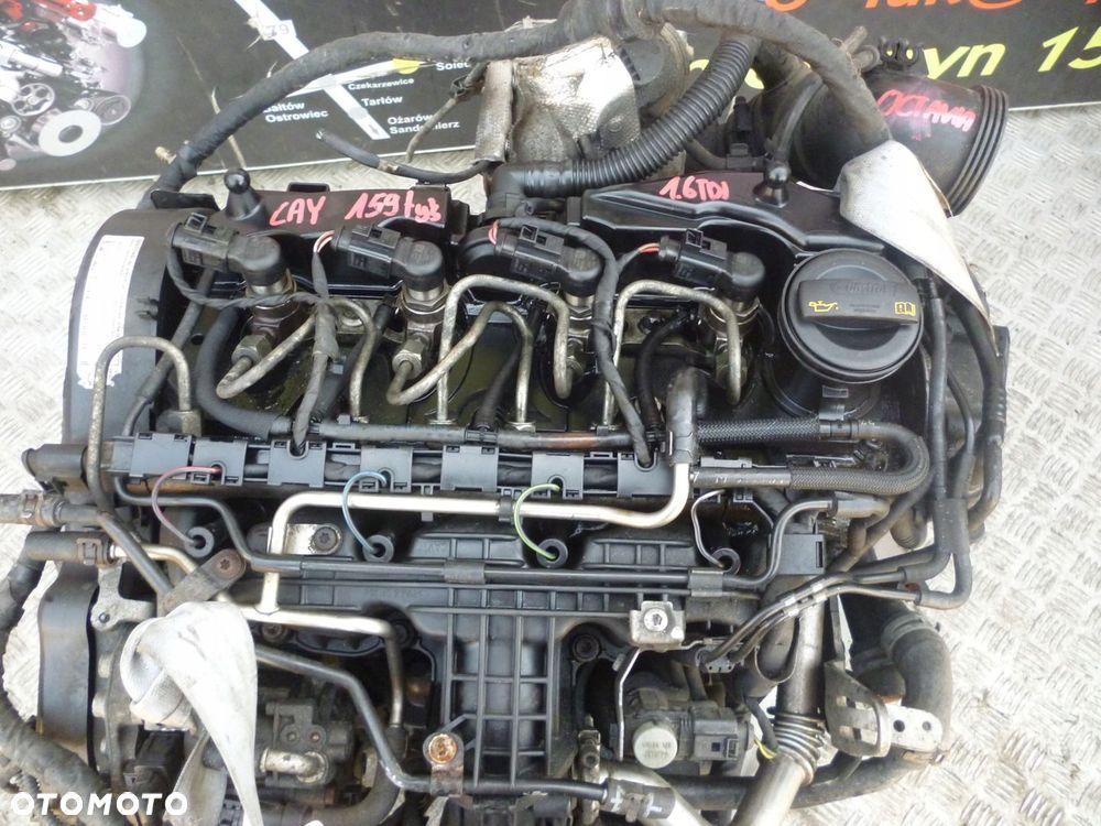 SILNIK KOMEPLTNY VW CADDY 1.6 TDI CAY 159 TYS - 2