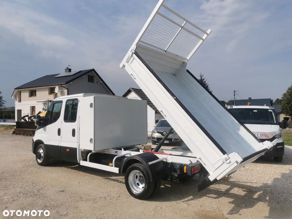 Iveco Daily 35C13 Brygadówka Klima 35-130 wywrotka kiper doka Dubel - 4
