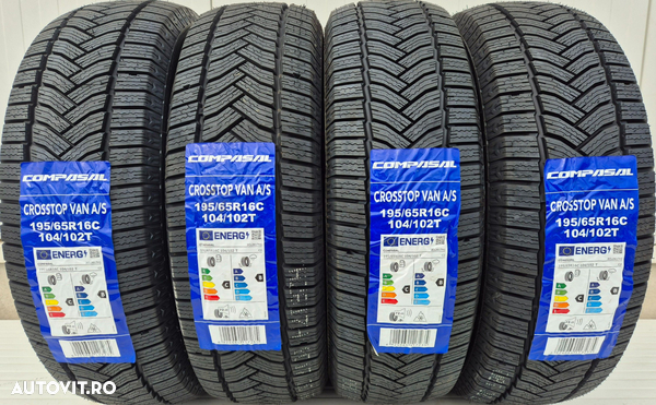 195/65 R16C, 104T, COMPASAL CrosstopVan A/S 8 P.R., Anvelope mixte M+S