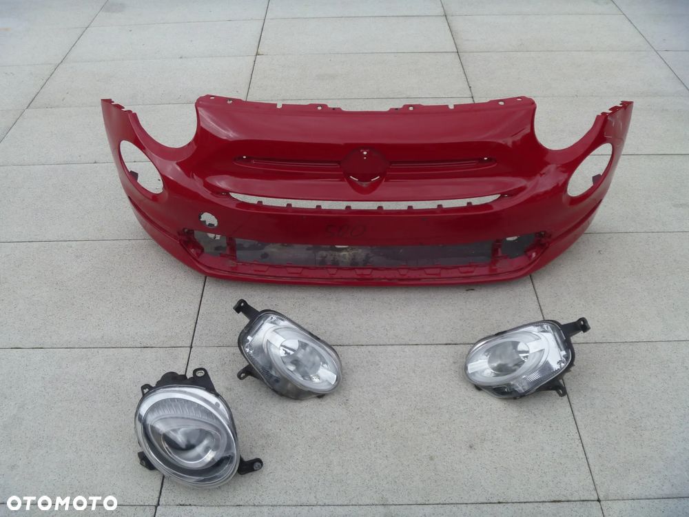 FIAT 500 BELKA ZDERZAKA TYLNEGO ORYGINAŁ - 2