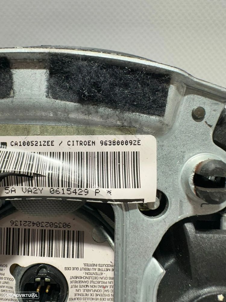 .Airbag Volante Guiador Original Citroen C2 C3 MK1 96380009ZE 2002 - 2010 - 8