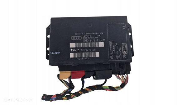 AUDI A4 B6 B7 CABRIOLET MODUŁ KOMFORTU 8H0959433M