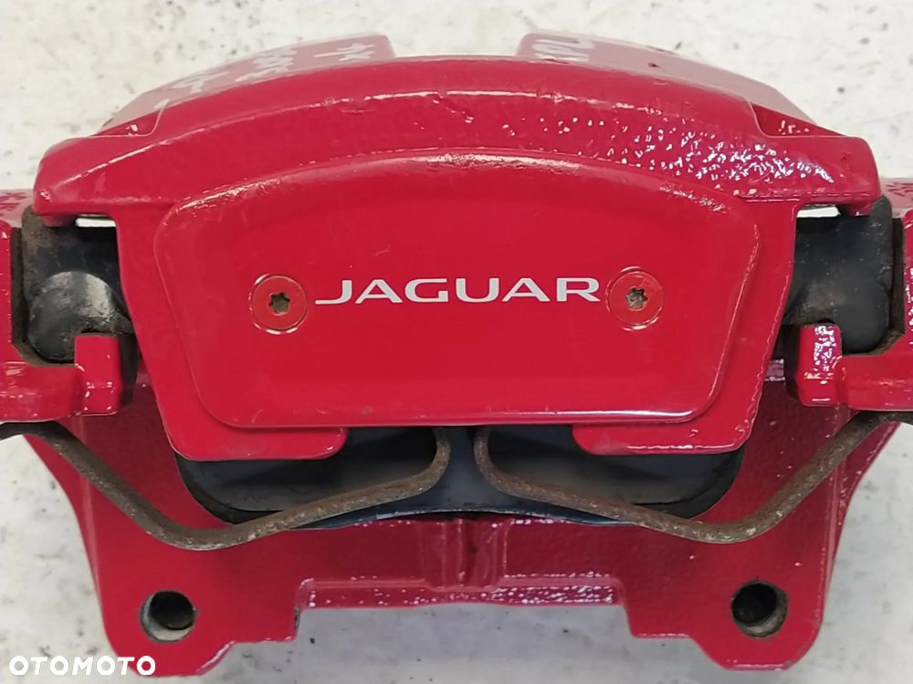 JAGUAR F-PACE X761 3.0 SC TARCZE PRZÓD ZACISKI HAMULCOWE PRZÓD PRZEDNIE TYŁ TYLNE PRAWA LEWA KOMPLET CZERWONE ORYGINAŁ - 19