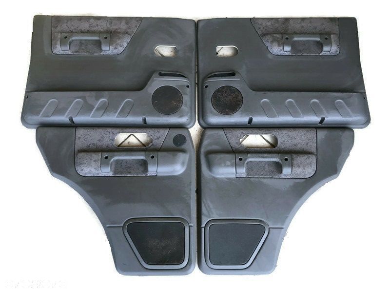 BOCZKI DRZWI SZARE KOMPLET LAND ROVER DISCOVERY 2 II - 1