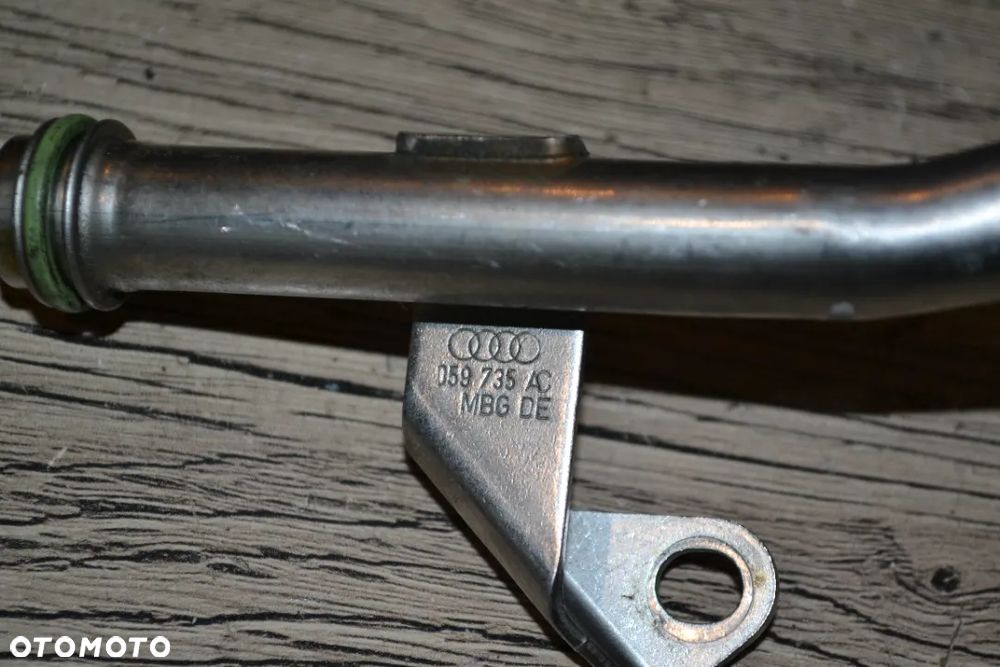VW AUDI 2,7 3,0 TDI RURKA PRZEWÓD OLEJOWY 059735AC - 4