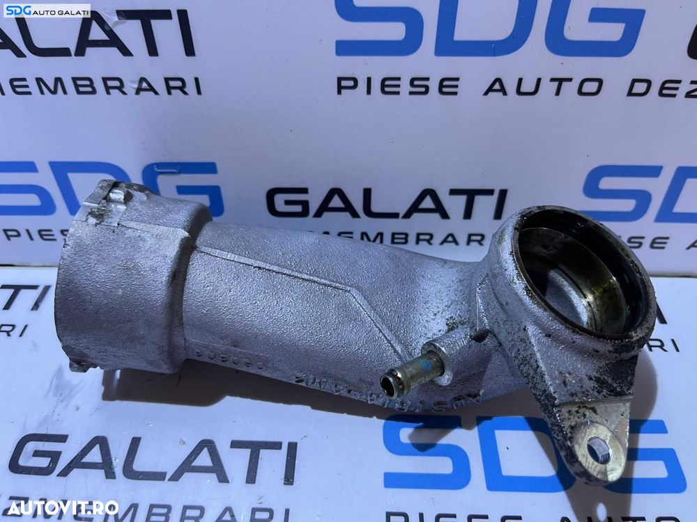 Tub Tubulatura Conducta Teava Ghidaj Admisie Aer Turbo Turbina Turbosuflanta Skoda Octavia 1 1.8 T 180CP  AUQ 1997 - 2011 Cod 06A133607F - 5