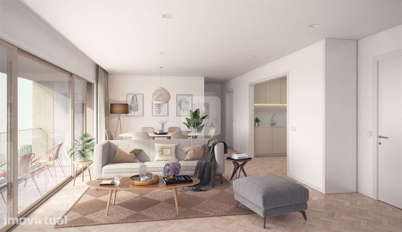 T2 Varanda Garagem Prelada | T2 Ramalde | Apartamento Prelada Gardens - Grande imagem: 2/8