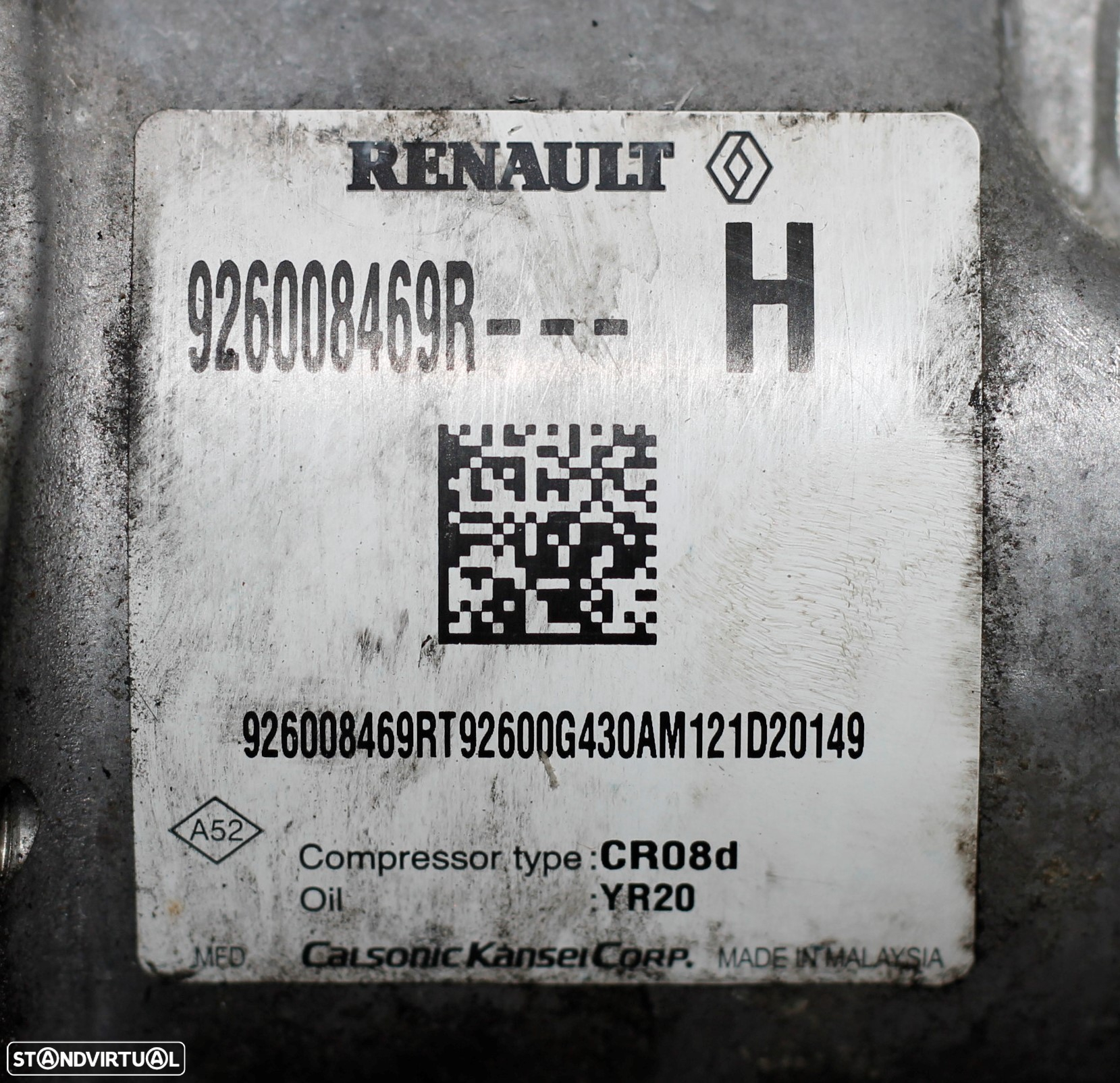 COMPRESSOR AC DACIA SANDERO - 6