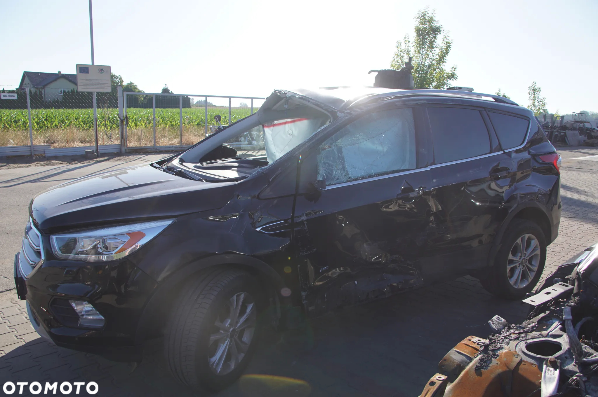 Auto na części - Ford Kuga MK2 2.0 TDCI 150 KM T7MA CMMT6 Shadow Black 2017R Drzwi Szyby Klapa Felgi Lampa Skrzynia Silnik - 7