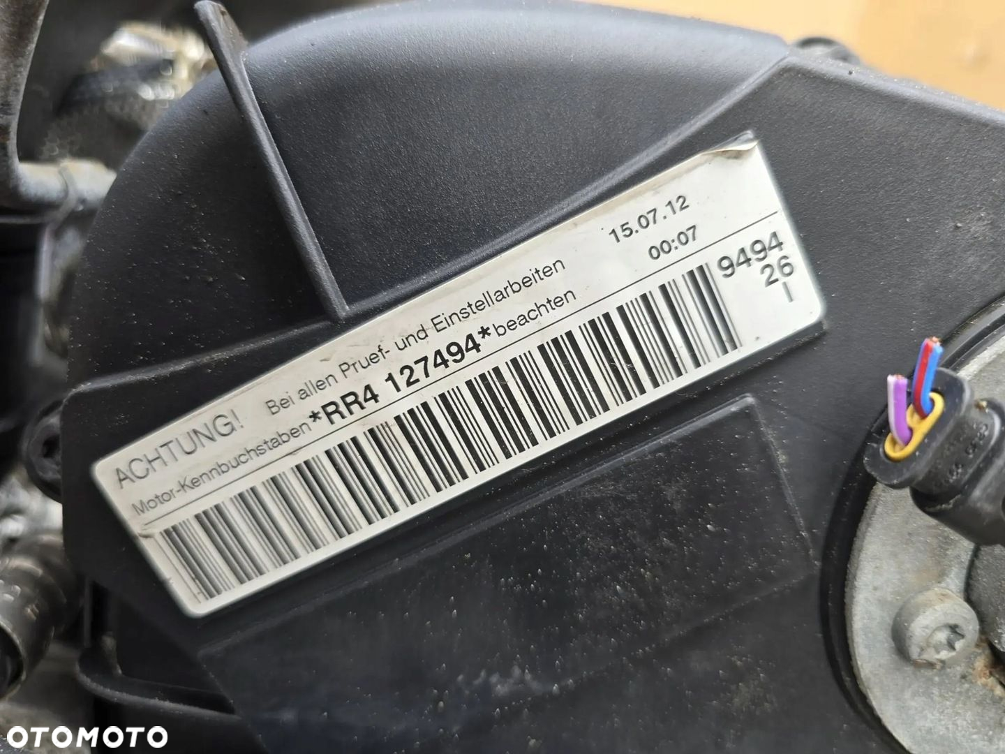 SILNIK KOMPLETNY VW AUDI SKODA SEAT 1.8 TFSI CDAA RR4 NR 431367M - 5
