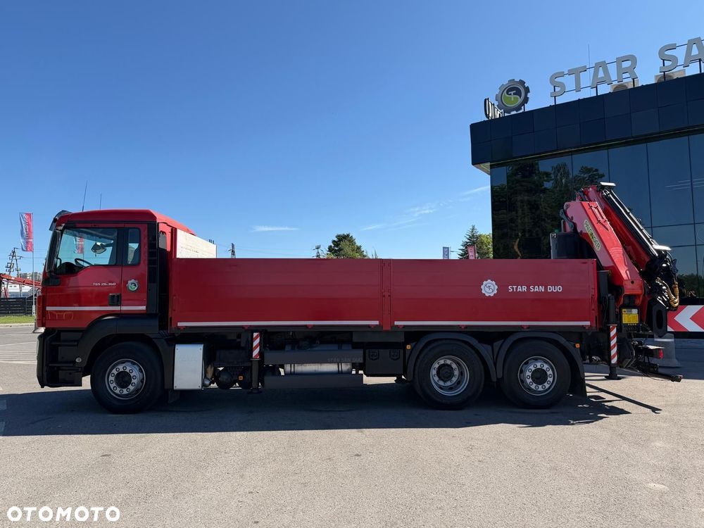 MAN TGS 26.360 6x2 PALFINGER PK 27002 SH Fly Jib HDS Żuraw Rotator - 7