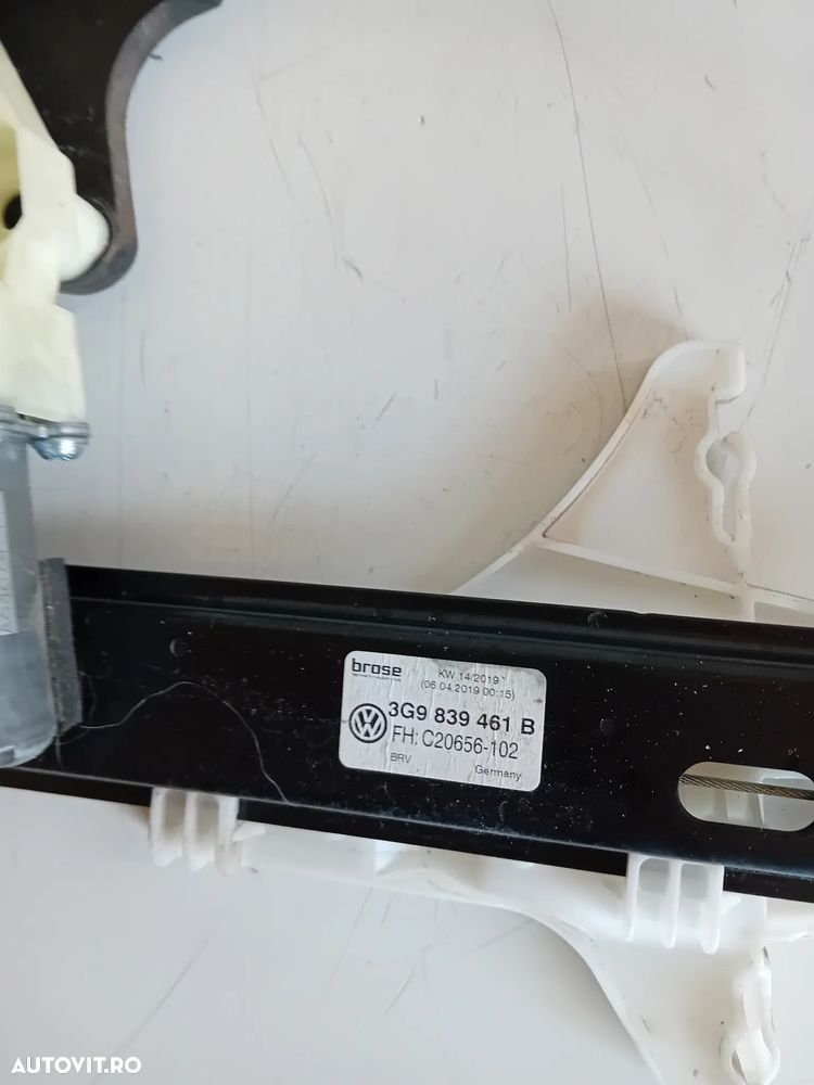 Macara Geam Electrica Stanga Dreapta Fata Spate Vw Passat B8 2014-2020 Volan Stanga - 7