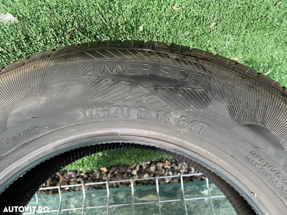 Set 2 Anvelope vară Vredestein T trac 2 175 70 R14 Neutilizate 0619 - 6