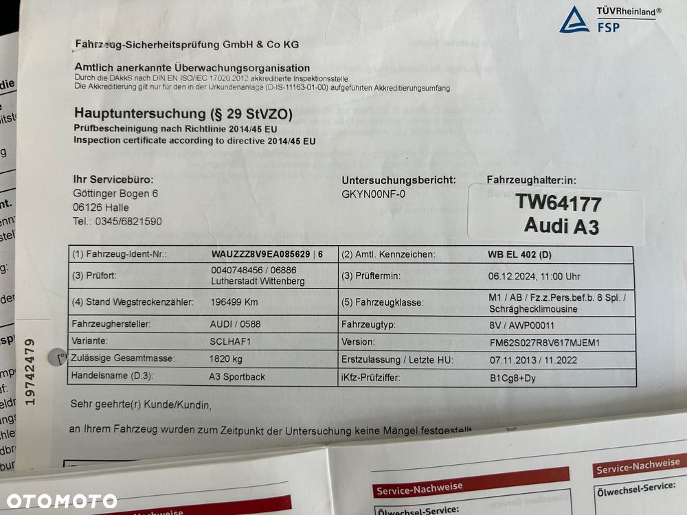 Audi A3 Sportback 1.6 TDI Attraction - 37
