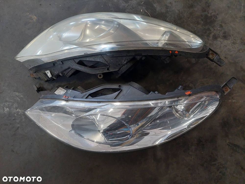 KOMPLETNY PRZÓD MASKA ZDERZAK BŁOTNIKI LAMPY BELKA PEUGEOT 407 I EZRC - 2