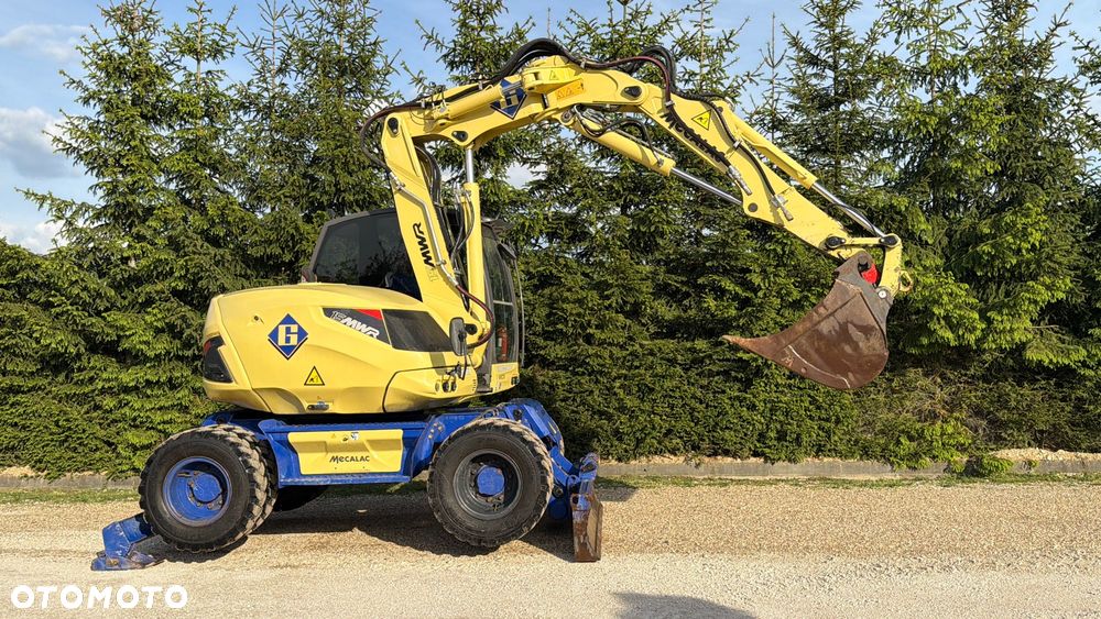 Mecalac Koparka MECALAC 15 MWR koparko ładowarka KLIMA 714 12 MTX 4x4x4 Ew140B centr smar 14ton - 28