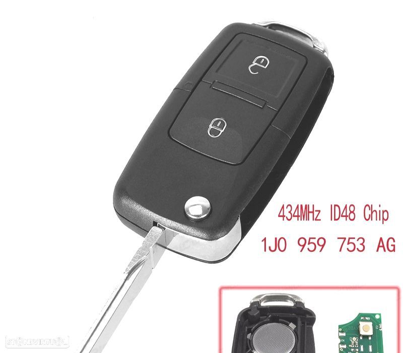 CHAVES COMPLETA VOLKSWAGEN VW BEETLE BORA GOLF PASSAT POLO TOURAN 96-10 - 1