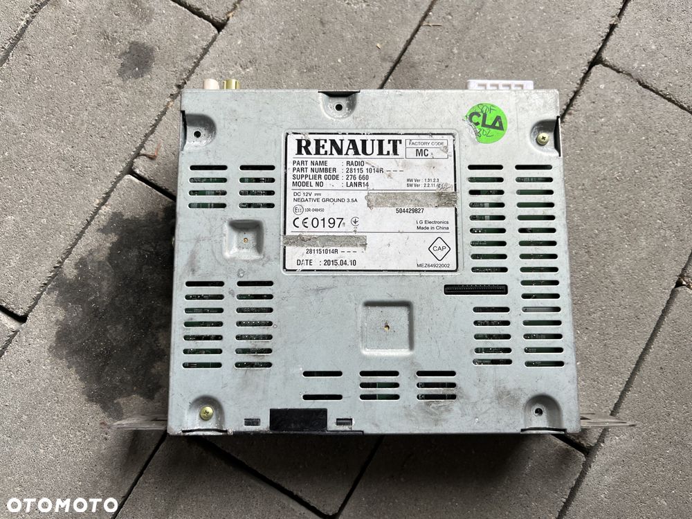 Radio (3) Renault Kadjar - 1