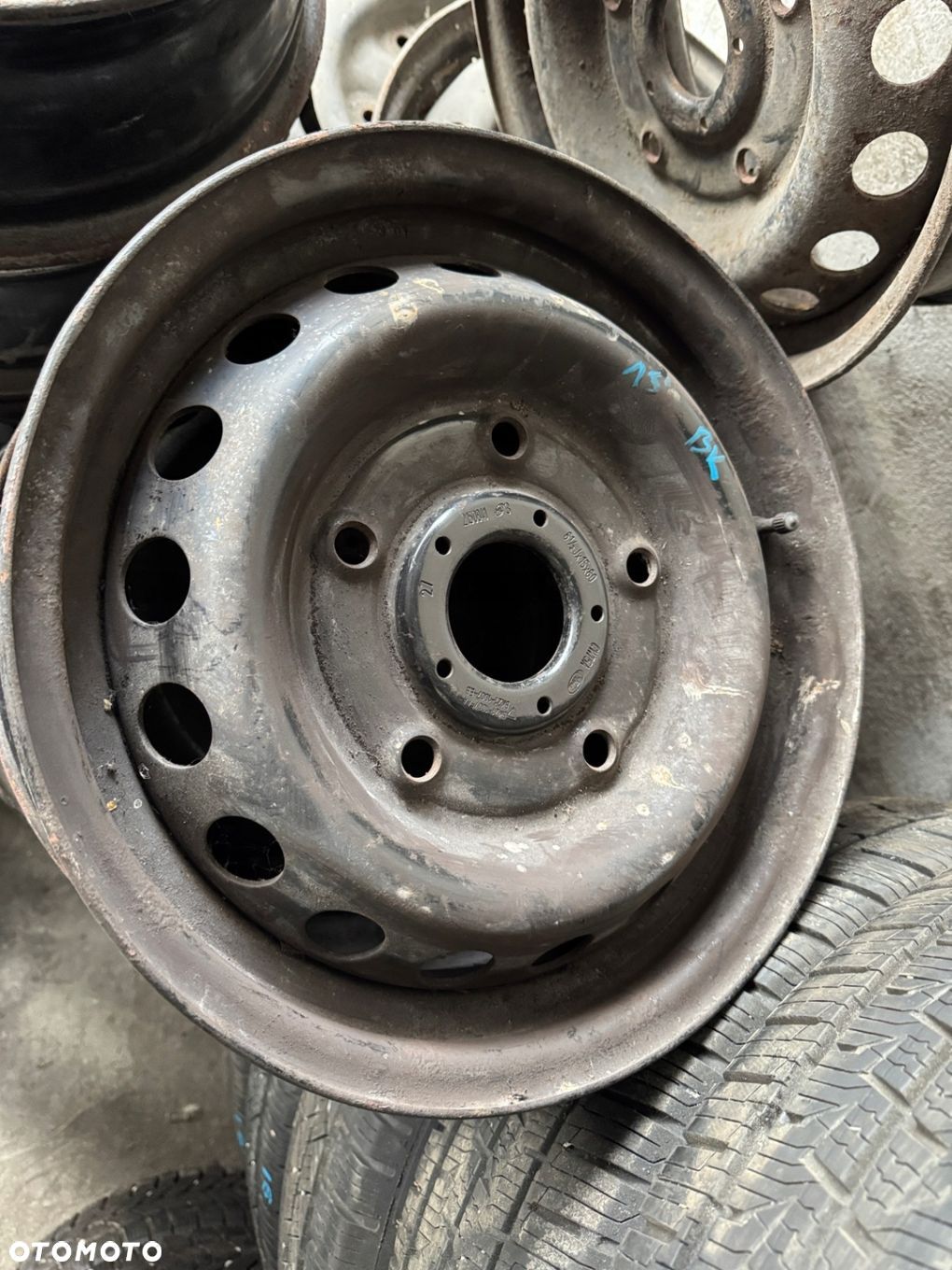 Felga stalowa Ford OE TRANSIT MK8 CUSTOM 6.5" x 15" 5x160 ET 60 - 1