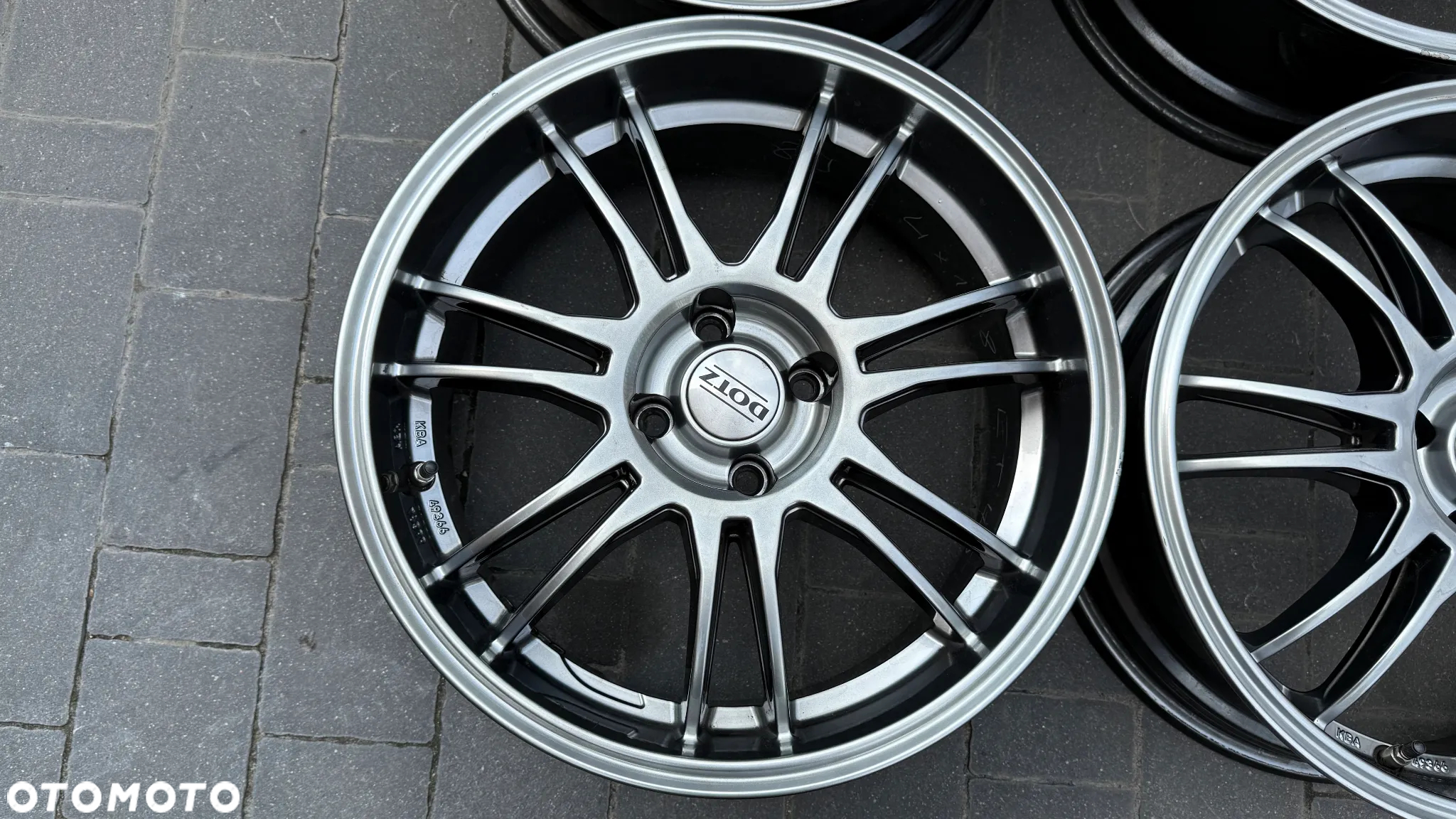 Felgi Aluminiowe KBA DOTZ r18 4x108 ford volvo kola et25 8J - 4