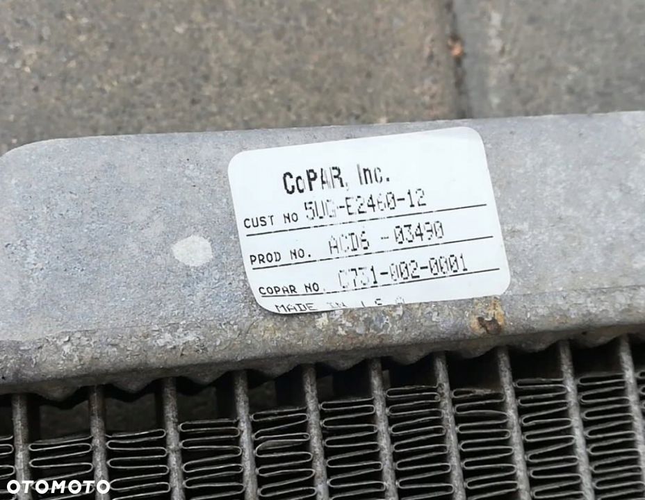 RHINO 660 CHŁODNICA WODY ORYGINAŁ - 7