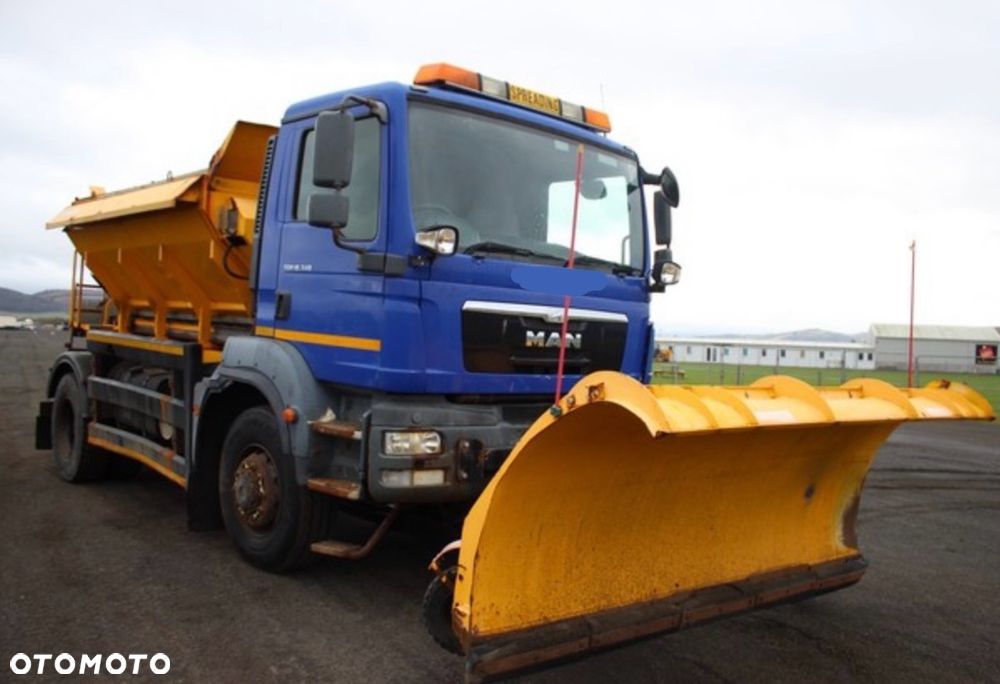 MAN MAN TGM 18.340 4X4BB Piaskarka solarka pług - 11