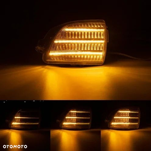 Kierunkowskaz Migacz Lusterko kpl Led Volvo XC70 II 2007-16 XC90 I Lift 06- - 3