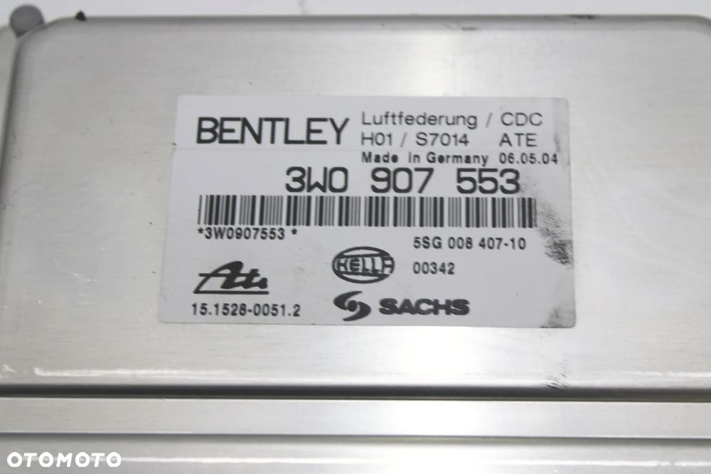 Moduł sterownik zawieszenia OE Bentley Continental GT GTC 3W0 3W0907553 - 2
