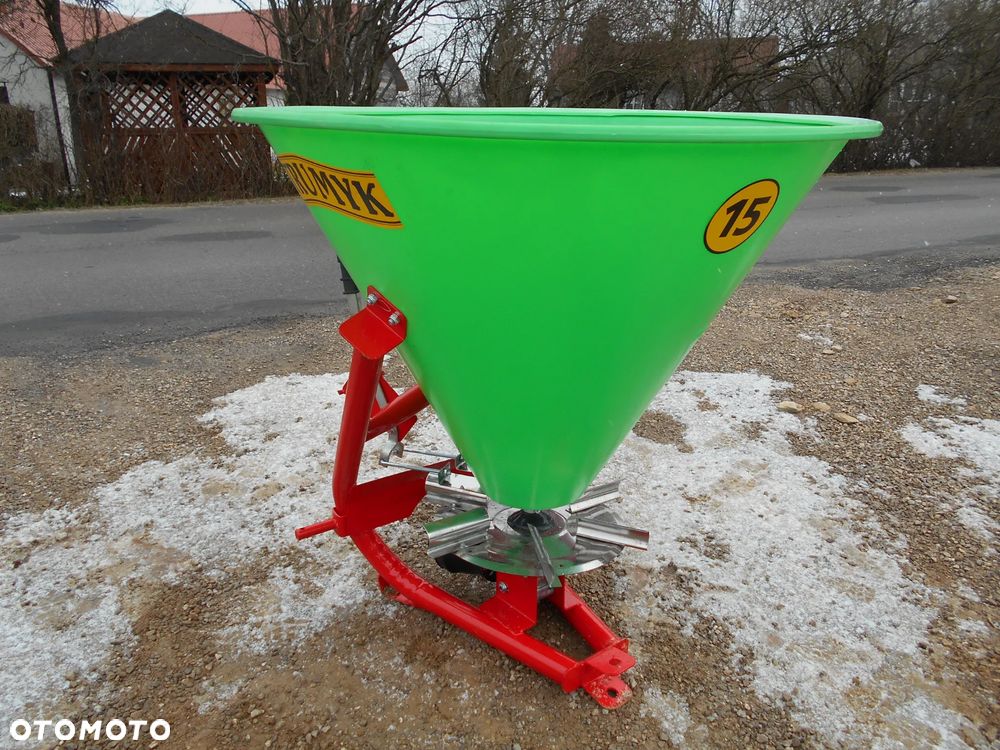 Rozsiewacz nawozów LEJEK 200/300/400/500l STRUMYK siewka/siewnik ; 1-talerzowy OD RĘKI; transport - 7