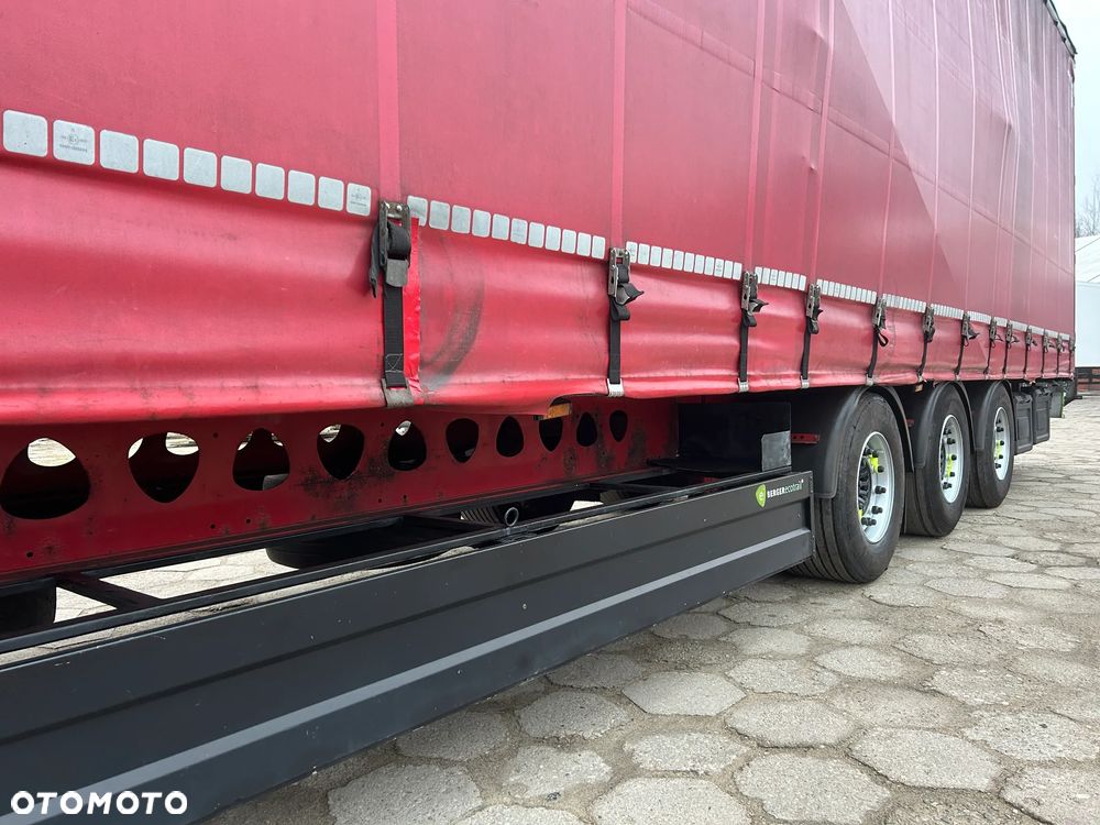 Berger FIRANKA MEGA 5170 KG BARDZO LEKKA / SAF OSIE / OŚ PODNOSZONA / 2019 ROK / BERGER ECOTRAIL LIGHT MEGA / OPONY R 19.5 / 2 KOŁA ZAPASOWE / DACH PODNOSZONY i REGULOWANY !! - 12
