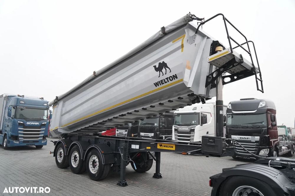 Wielton WIELTON / BASCULATOR / 26 M3 / GREUTATE: 4700 KG / CP CHUTTER / AXĂ RIDICATĂ / - 3