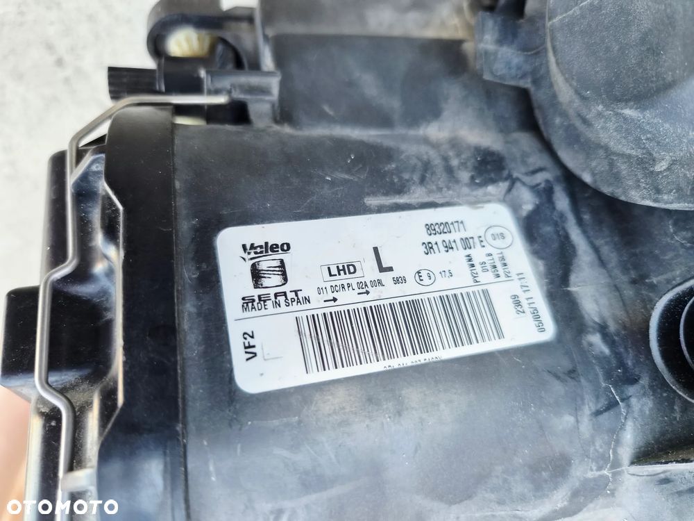 Lampa Przód Przednia Lewa Skrętna Xenon Bi-Xenon Seat Exeo Europa 09-11r 3R1941007E - 13