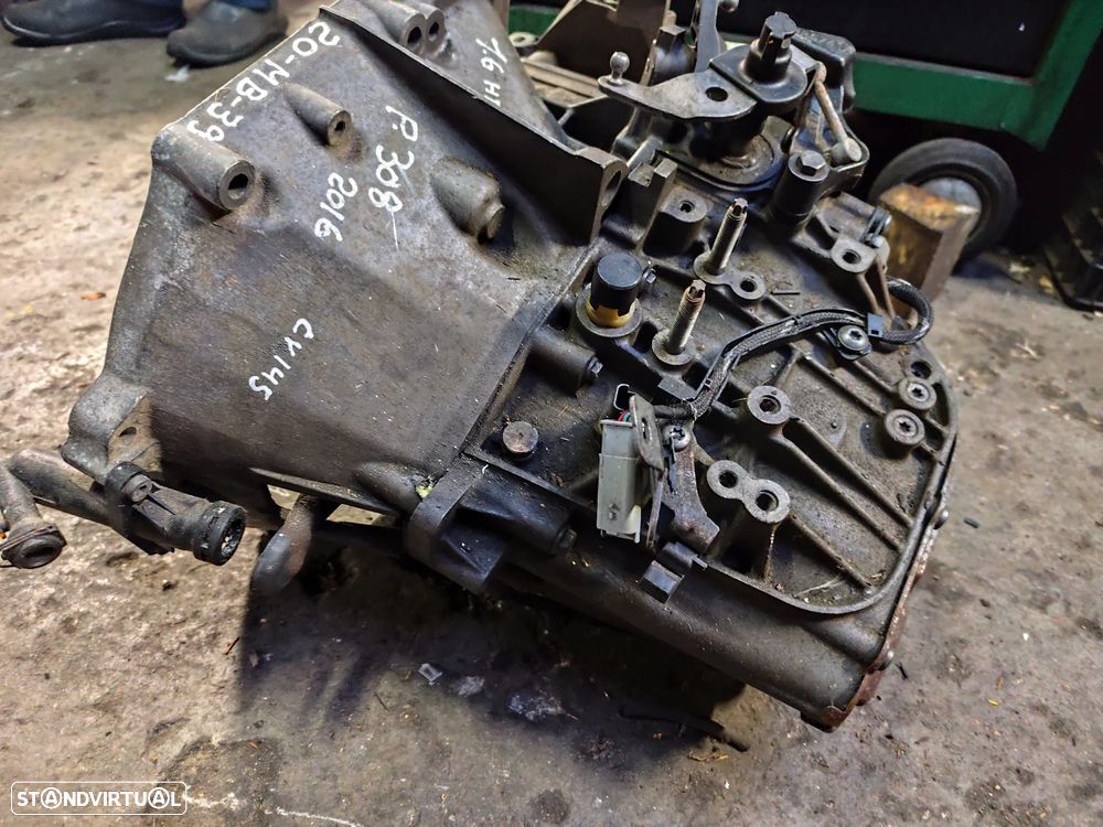 Peugeot 308 II 1.6 HDi - CAIXA VELOCIDADES REF: 20MB39 - CV145 - 4