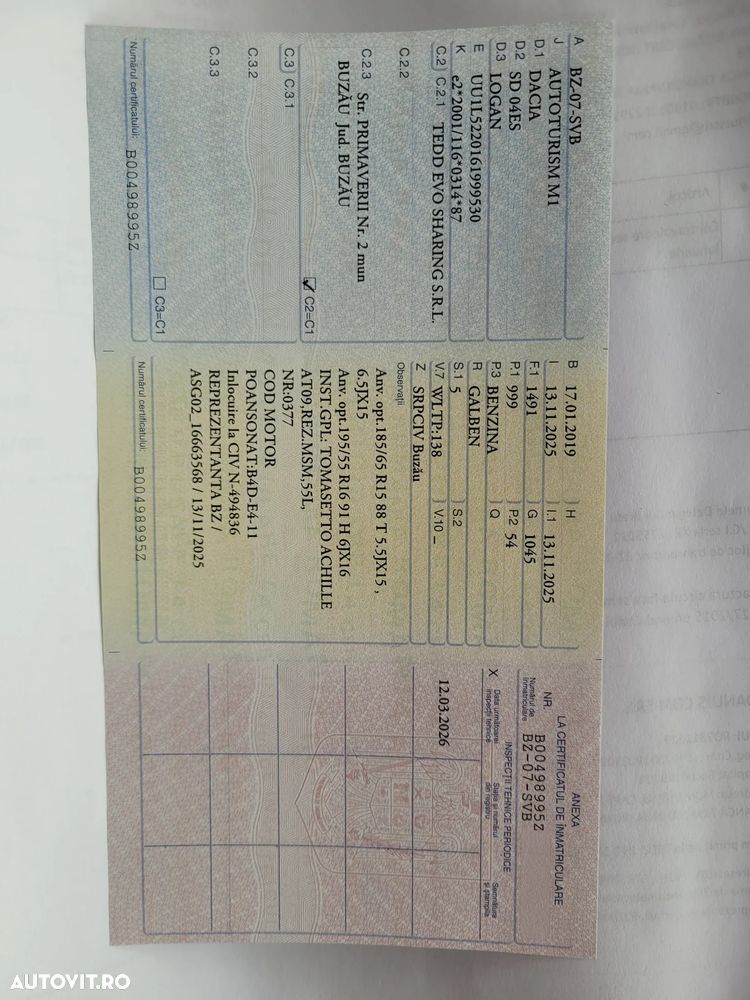 Dacia Logan 1.0 SCe SL PLUS - 2