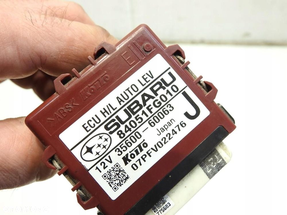 MODUŁ STEROWNIK ŚWIATEŁ SUBARU IMPREZA III GH 84051FG010 35600-60063 - 6