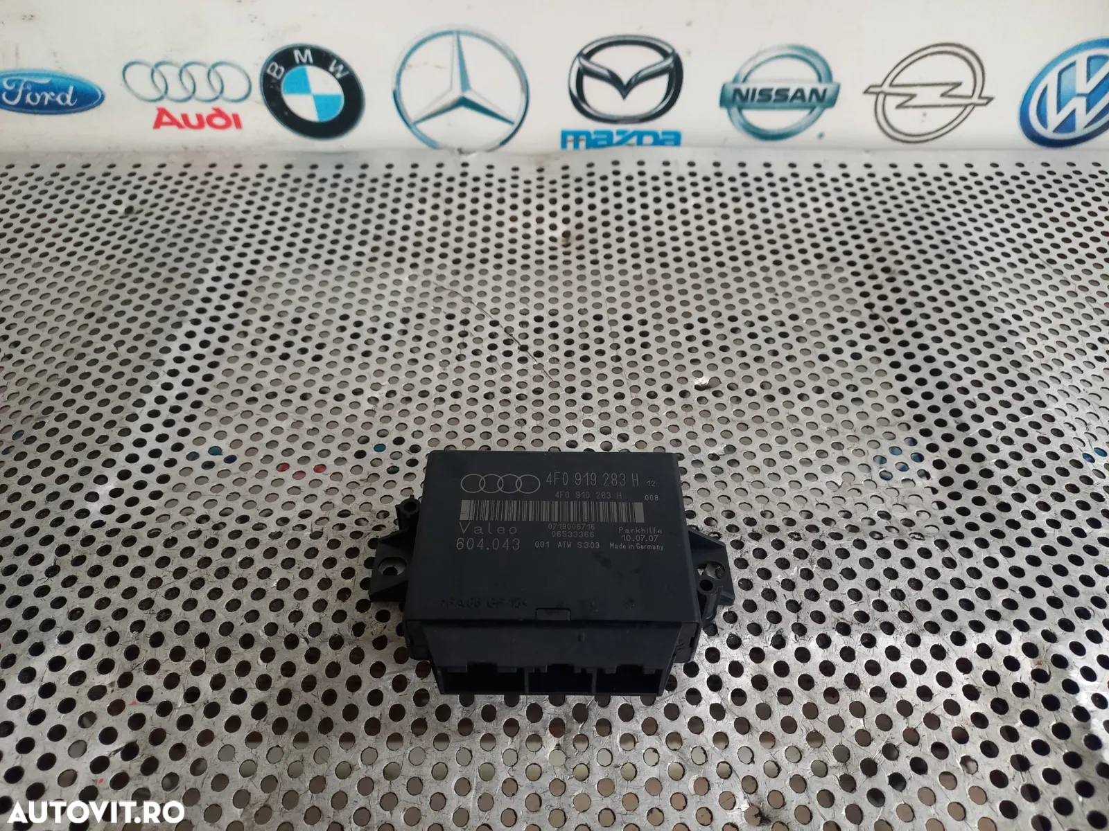 Calculator Modul Senzori Parcare Audi Q7 4L A6 C6 Cod 4FH - Dezmembrari Arad - 5