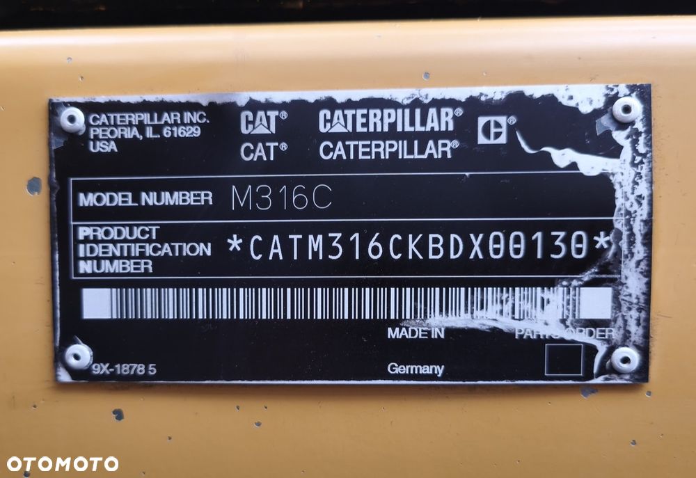 Caterpillar M316C - 9