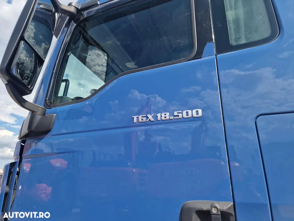 MAN TGX 18.500 4x2, 2019, 526.456km, Kit basculare-24900 Eur+Tva, AUTOMATA+INTARDER 6 trepte, cabina XLX lata, 2 paturi, goarne, FRIGIDER, Parasolar, Aeropachet, bara metalica fata, Anv balon fata, posibilitate leasing-PROMOTIE 24900 EUR+Tva - 6