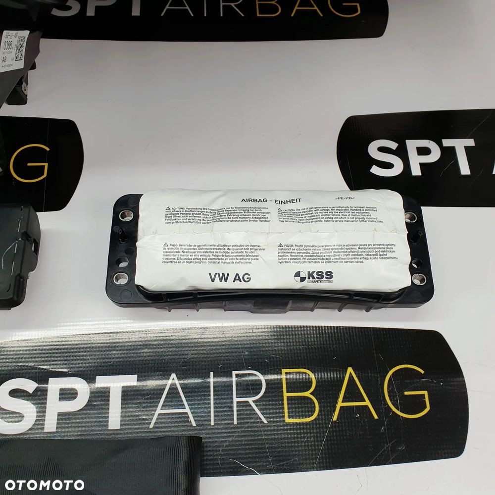 VOLKSWAGEN SPORTSVAN DESKA ROZDZIELCZA HEAD UP START STOP KONSOLA KOKPIT PULPIT PODUSZKI AIRBAG AIR BAG PASY KIT SET - 7