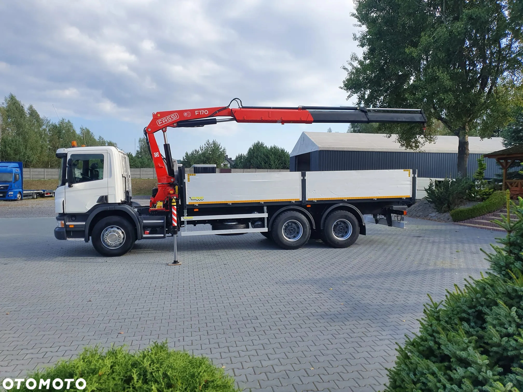 Scania P340 6x4 HDS Fassi 170 Krajowa Mały Przebieg - 10