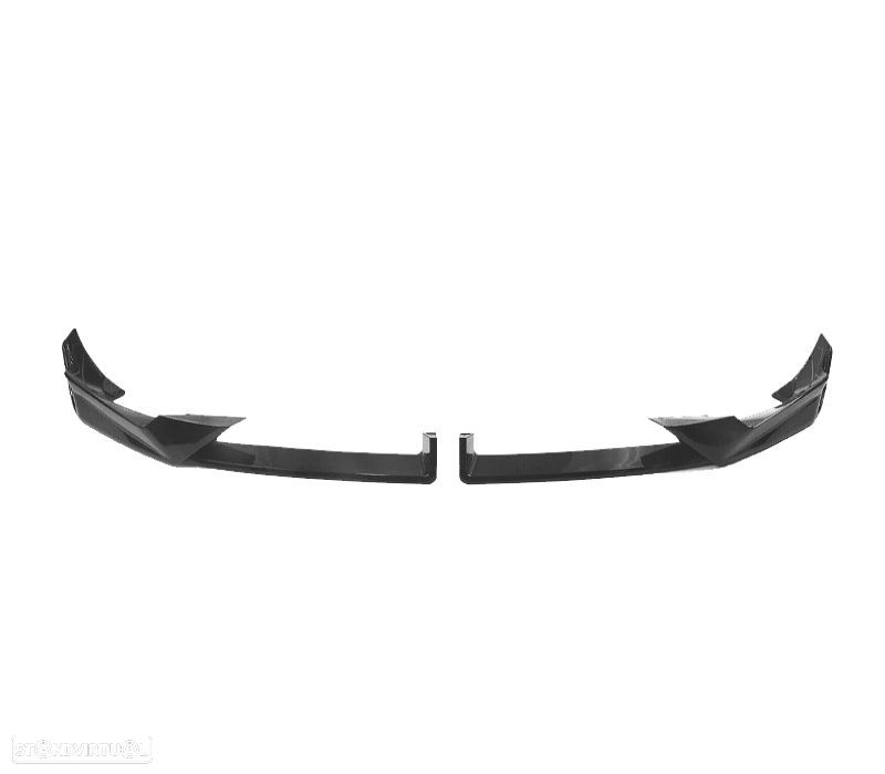 SPOILER LIP BMW X6 G06 19-22 LOOK M PRETO BRILHANTE - 2
