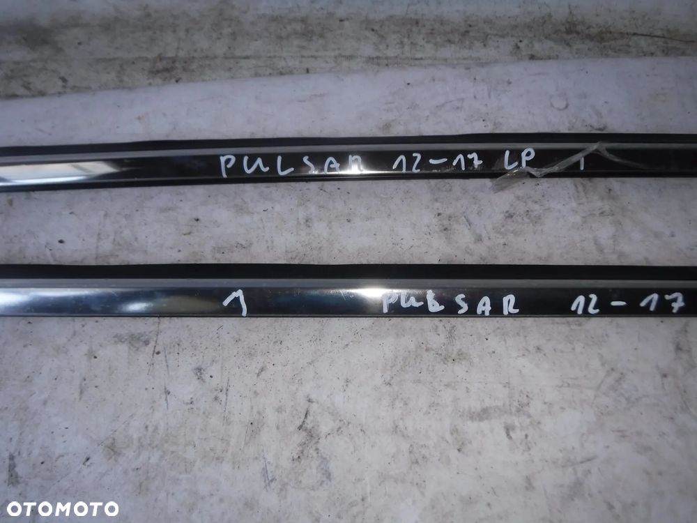 nissan pulsar listwa drzwi chrom lewa przód przednia - 6