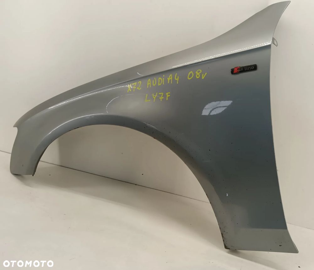 błotnik lewy przedni AUDI A4 B8 08-15 LY7F - 3