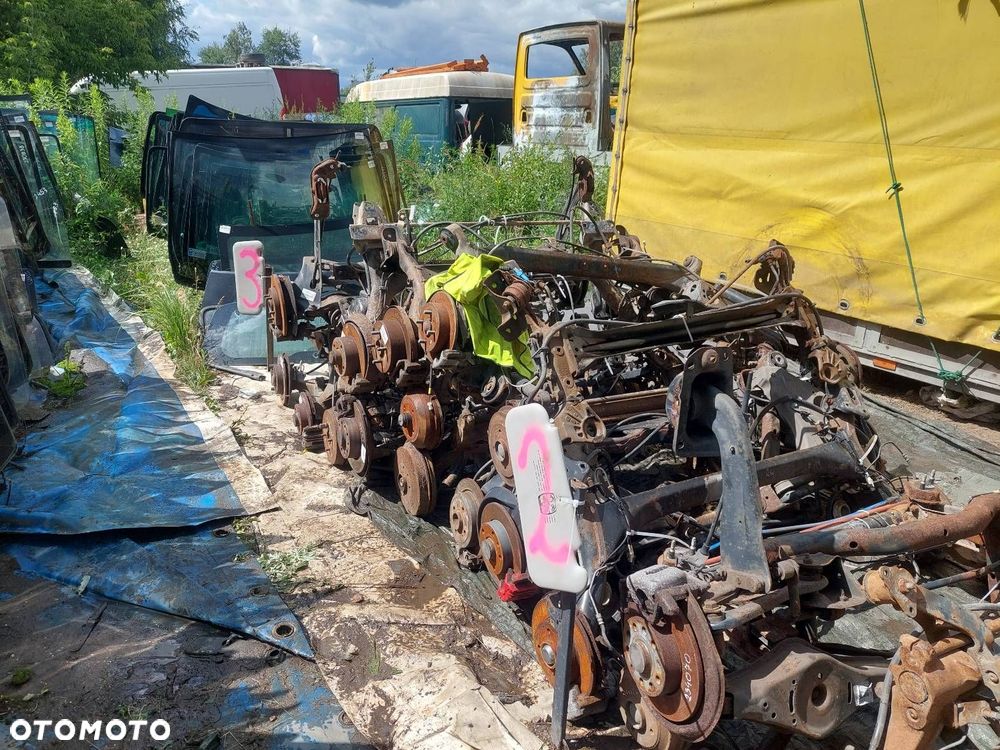 BELKA OŚ ZAWIESZENIA TYŁ TARCZE Z ABS HONDA JAZZ II LIFT - 7