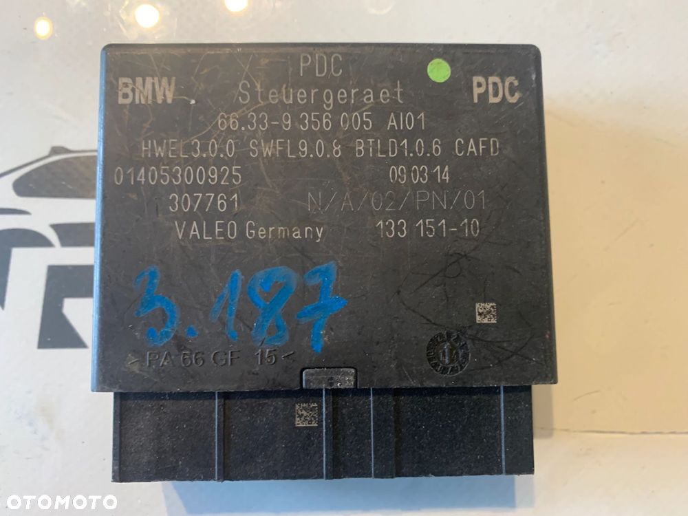 MODUŁ STEROWNIK PARKOWANIA PDC BMW i3 I01 i8 I12 9356005 - 4