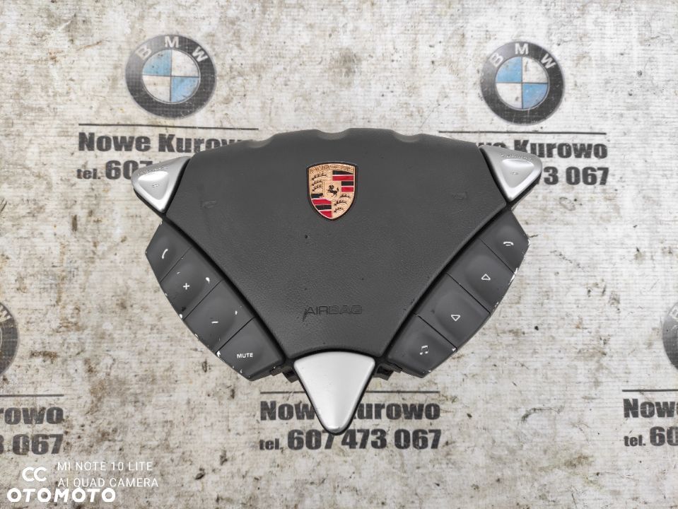 Porsche Cayenne 7L poduszka Powietrzna Kierowcy W Kierownicę