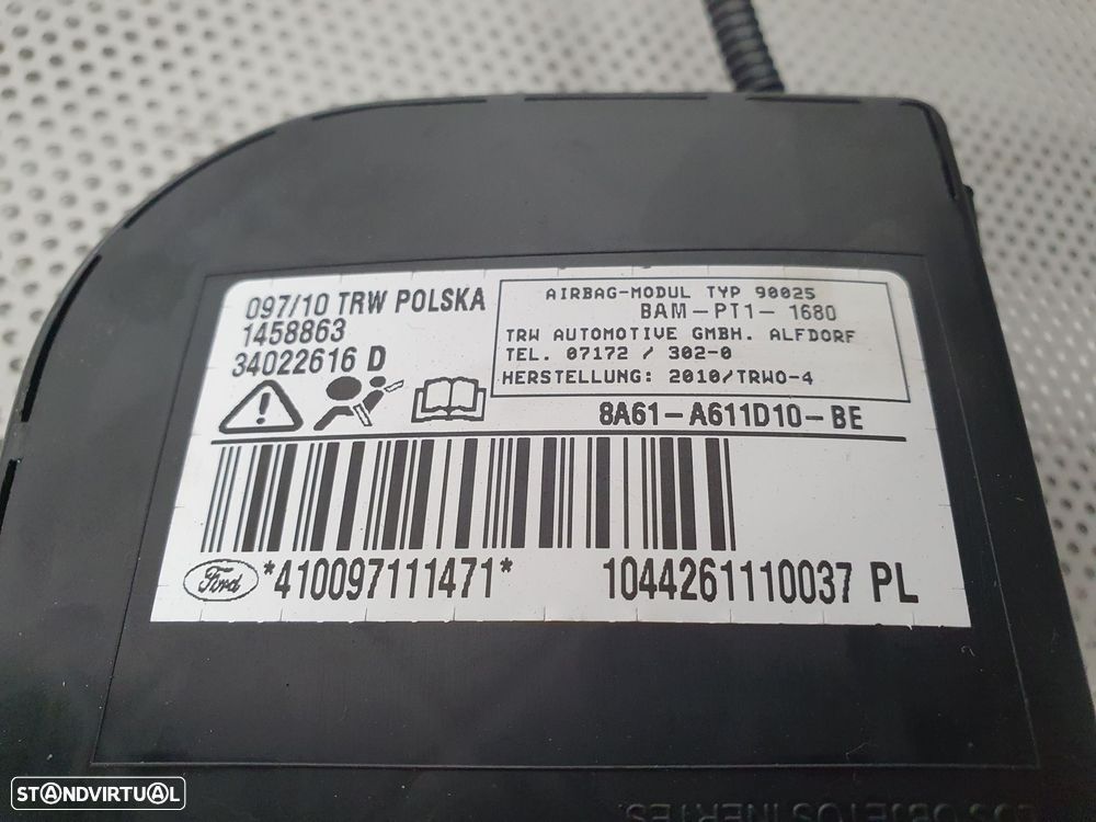 Airbag Banco Dto Ford Fiesta Vi (Cb1, Ccn) - 4